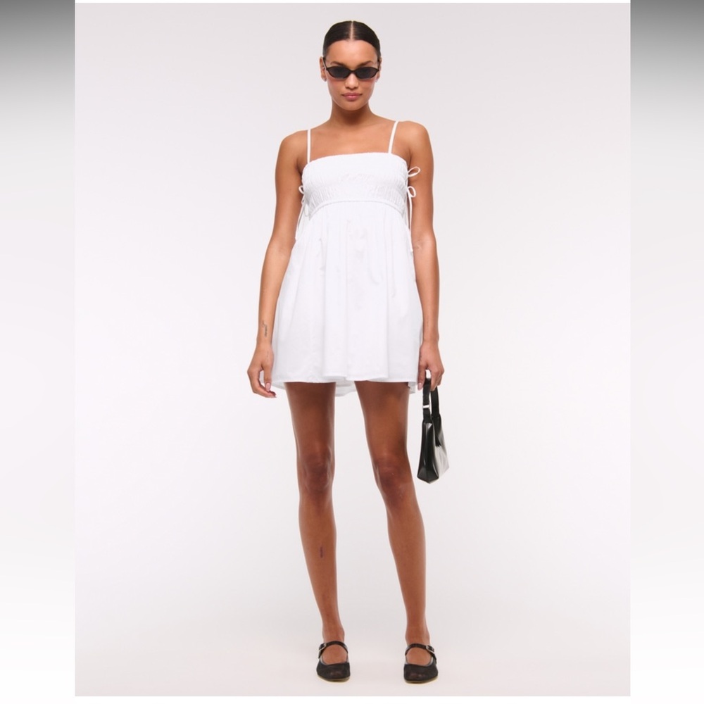 Abercrombie & Fitch White Mini Dress